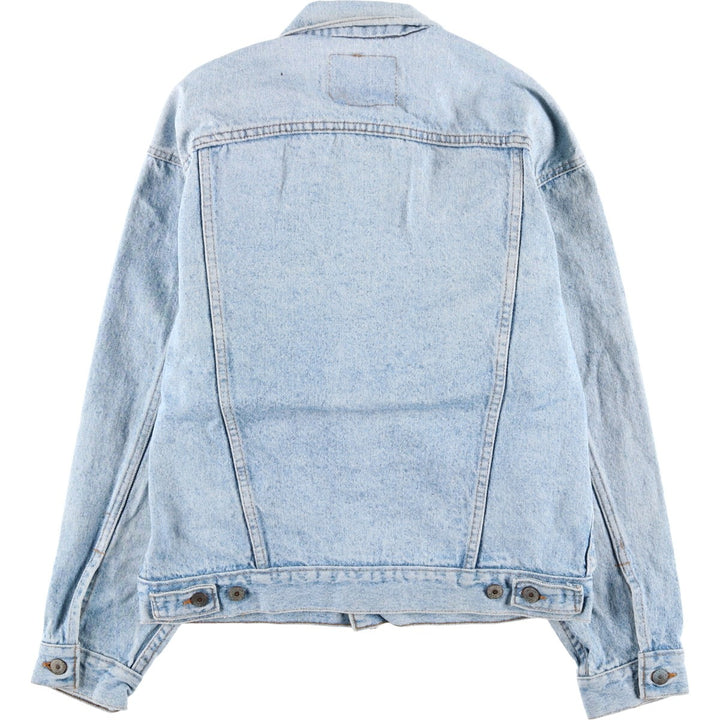 90'S Levi's 70507-4890 denim jacket, denim jacket, made in the USA, men's size L, vintage cotton blue type Vintage Second Hand