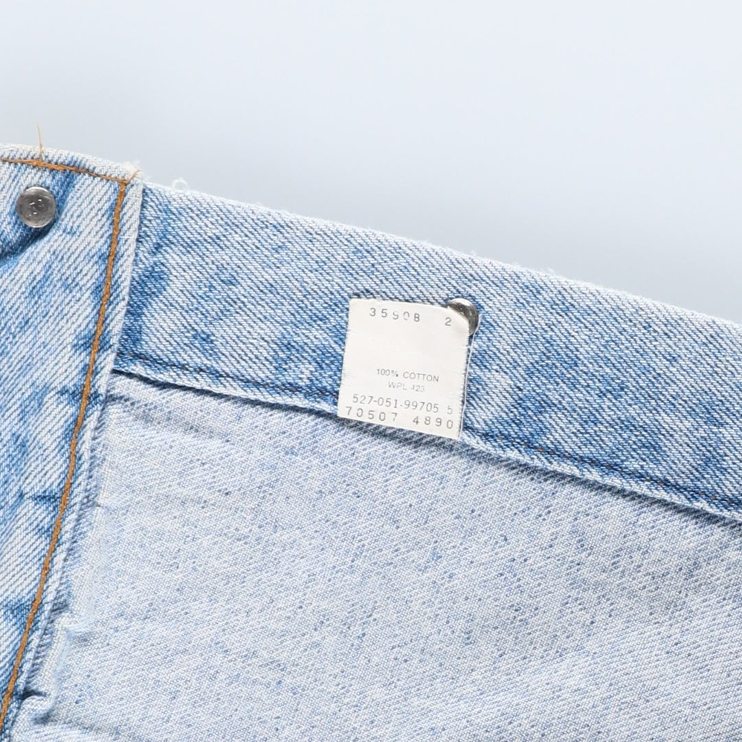 90'S Levi's 70507-4890 denim jacket, denim jacket, made in the USA, men's size L, vintage cotton blue type Vintage Second Hand