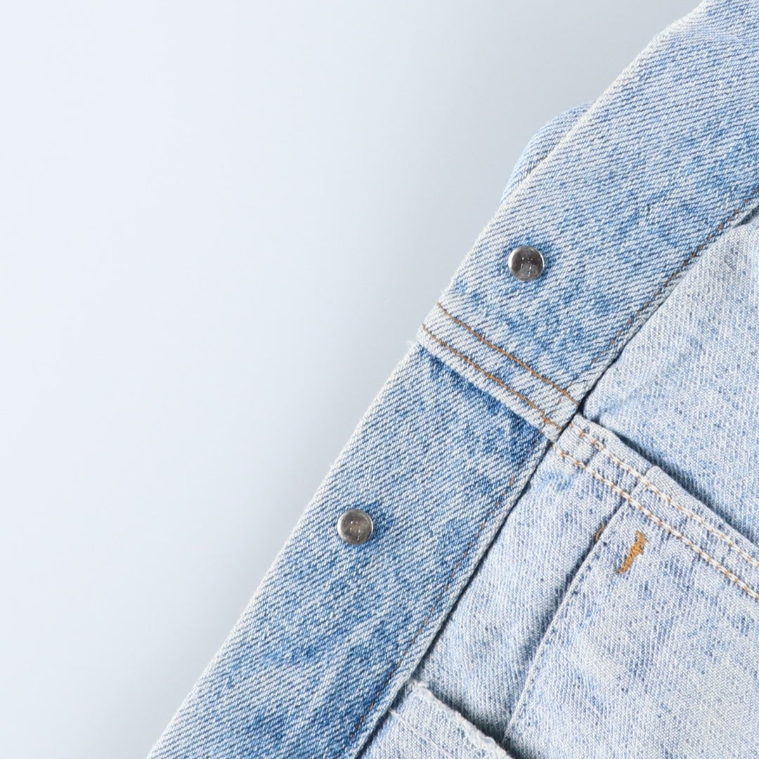 90'S Levi's 70507-4890 denim jacket, denim jacket, made in the USA, men's size L, vintage cotton blue type Vintage Second Hand