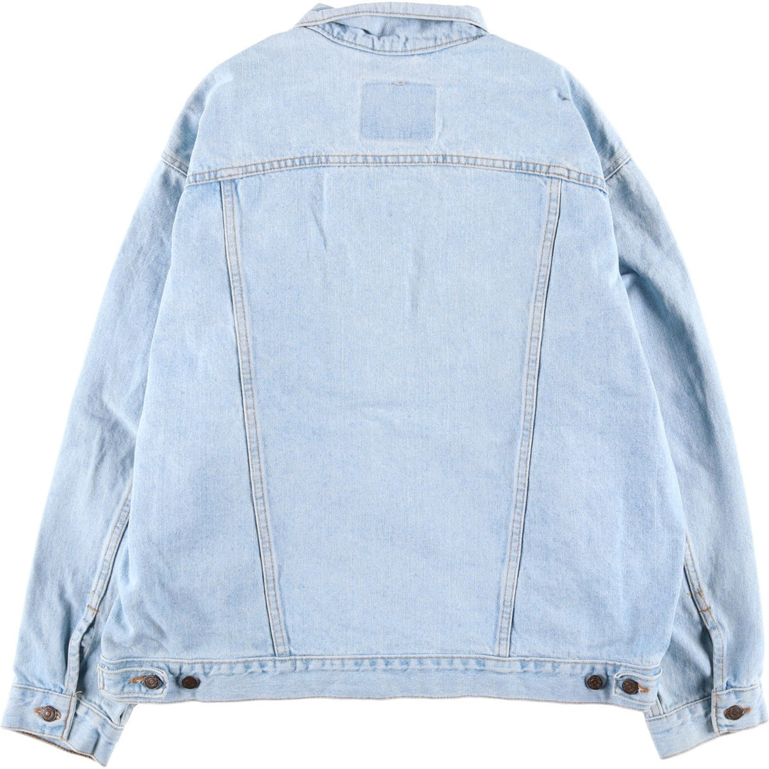 90'S Levi's denim jacket, denim jacket, made in the USA, men's XL size, vintage cotton blue type Vintage Second Hand