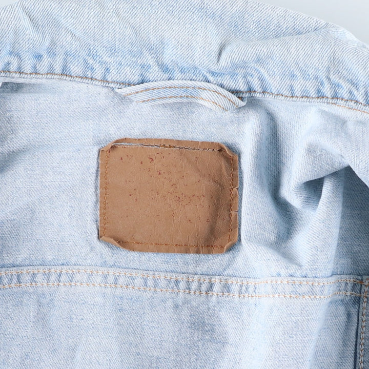 90'S Levi's denim jacket, denim jacket, made in the USA, men's XL size, vintage cotton blue type Vintage Second Hand