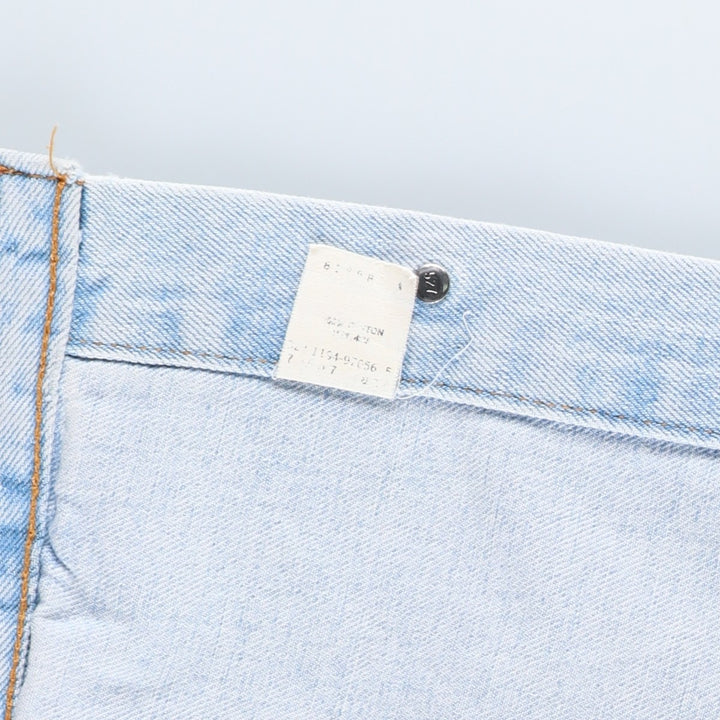 90'S Levi's denim jacket, denim jacket, made in the USA, men's XL size, vintage cotton blue type Vintage Second Hand