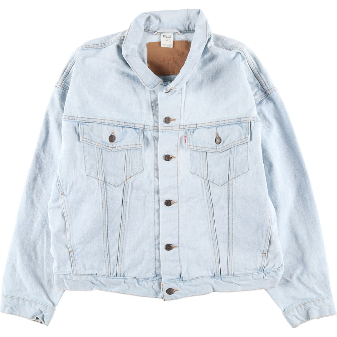 90'S Levi's 70598-4834 Denim Jacket, Men's Size XL, Vintage cotton blue type Vintage Second Hand