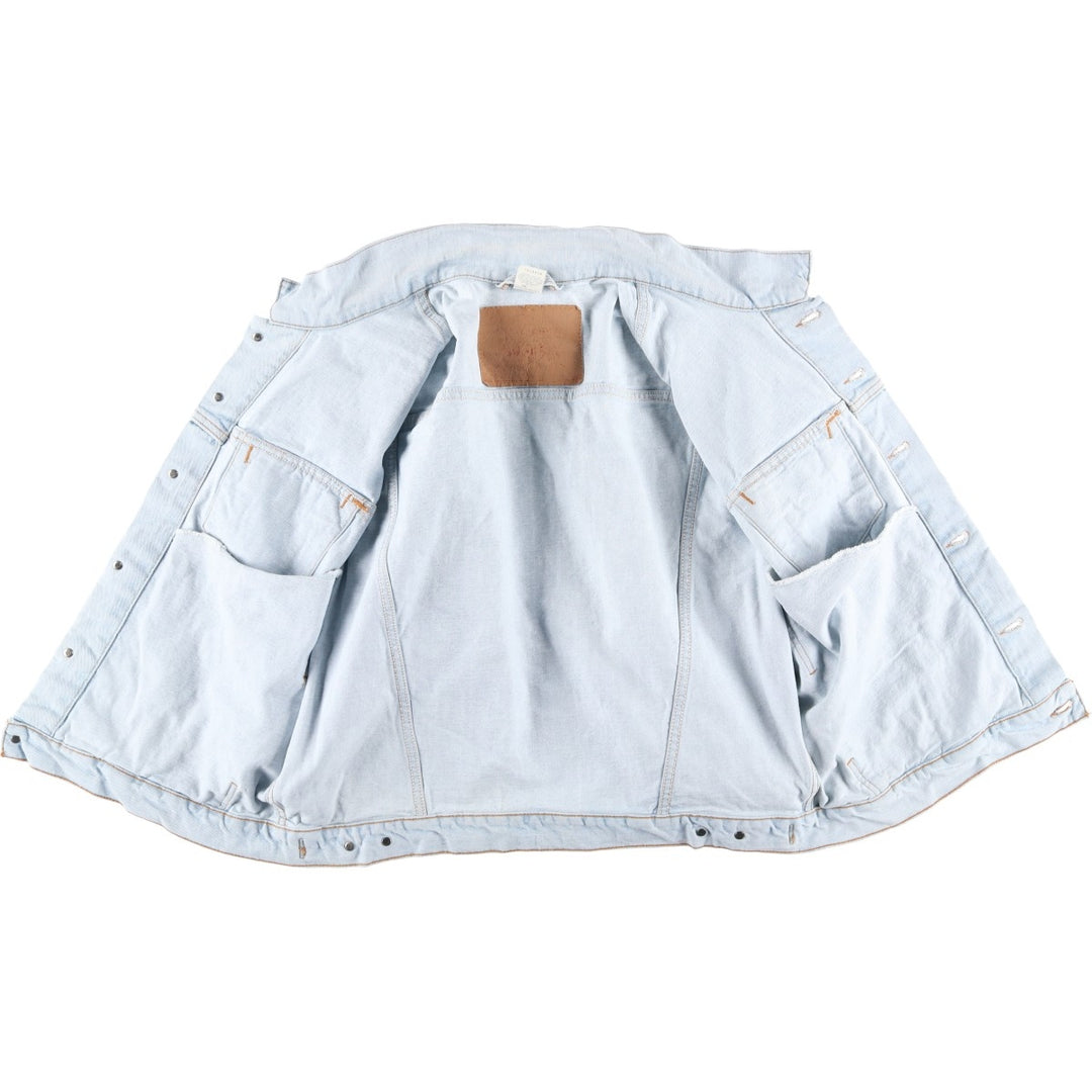 90'S Levi's 70598-4834 Denim Jacket, Men's Size XL, Vintage cotton blue type Vintage Second Hand