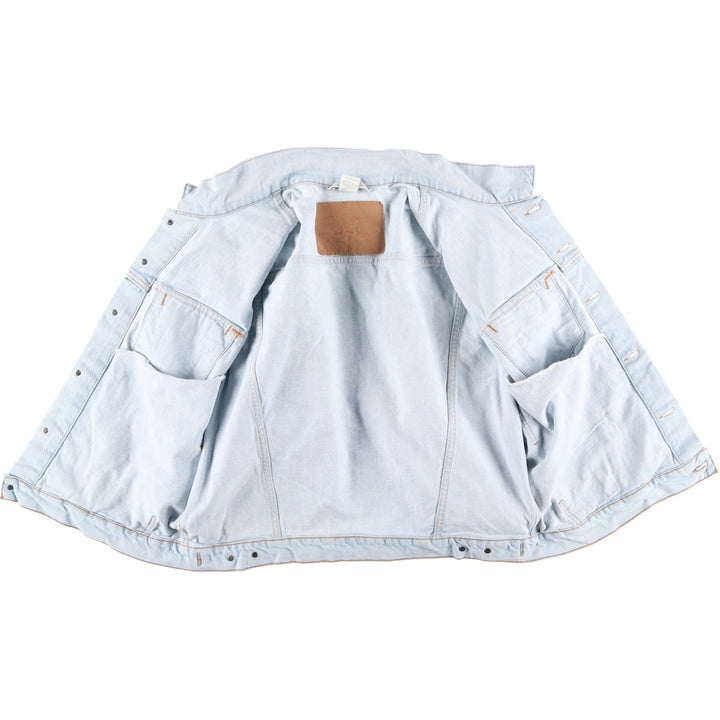 90'S Levi's 70598-4834 Denim Jacket, Men's Size XL, Vintage cotton blue type Vintage Second Hand