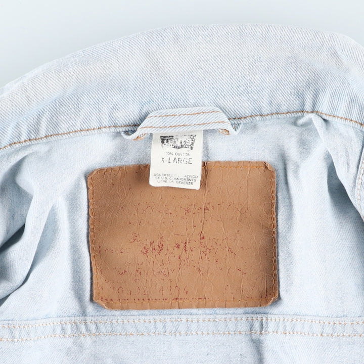 90'S Levi's 70598-4834 Denim Jacket, Men's Size XL, Vintage cotton blue type Vintage Second Hand