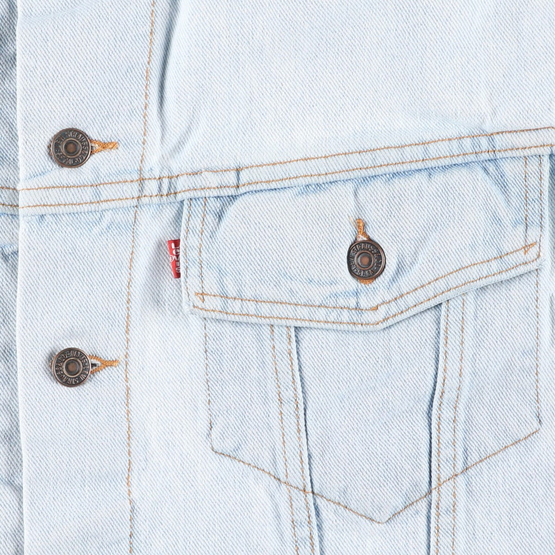 90'S Levi's 70598-4834 Denim Jacket, Men's Size XL, Vintage cotton blue type Vintage Second Hand