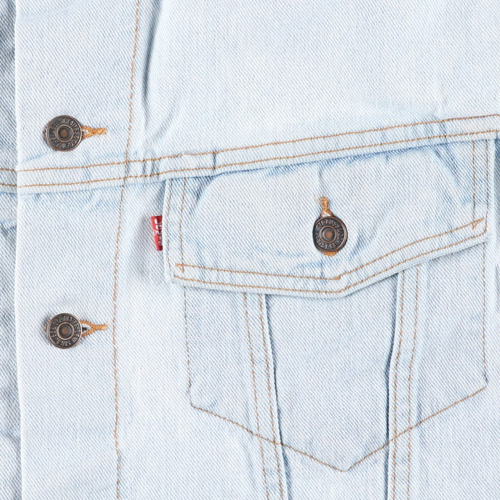 90'S Levi's 70598-4834 Denim Jacket, Men's Size XL, Vintage cotton blue type Vintage Second Hand
