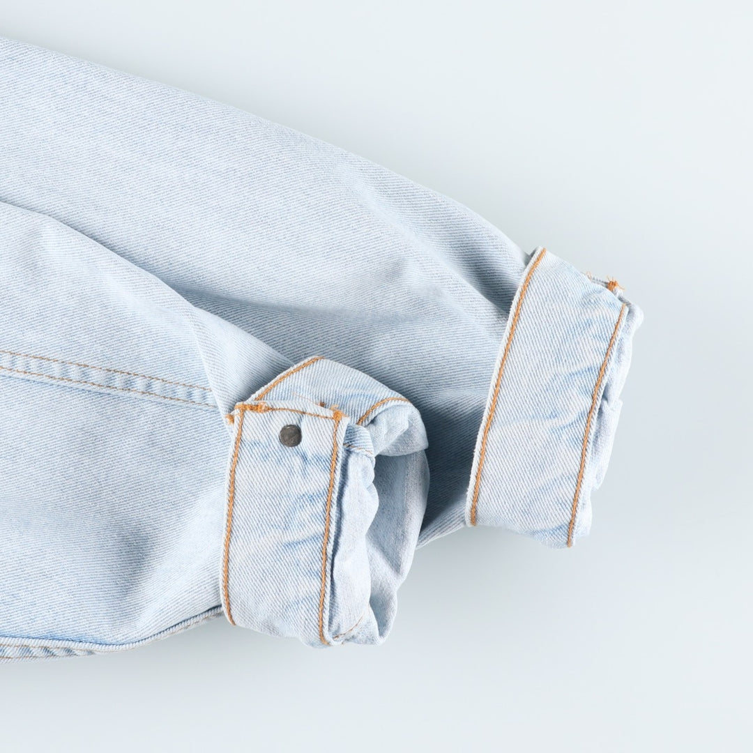 90'S Levi's 70598-4834 Denim Jacket, Men's Size XL, Vintage cotton blue type Vintage Second Hand