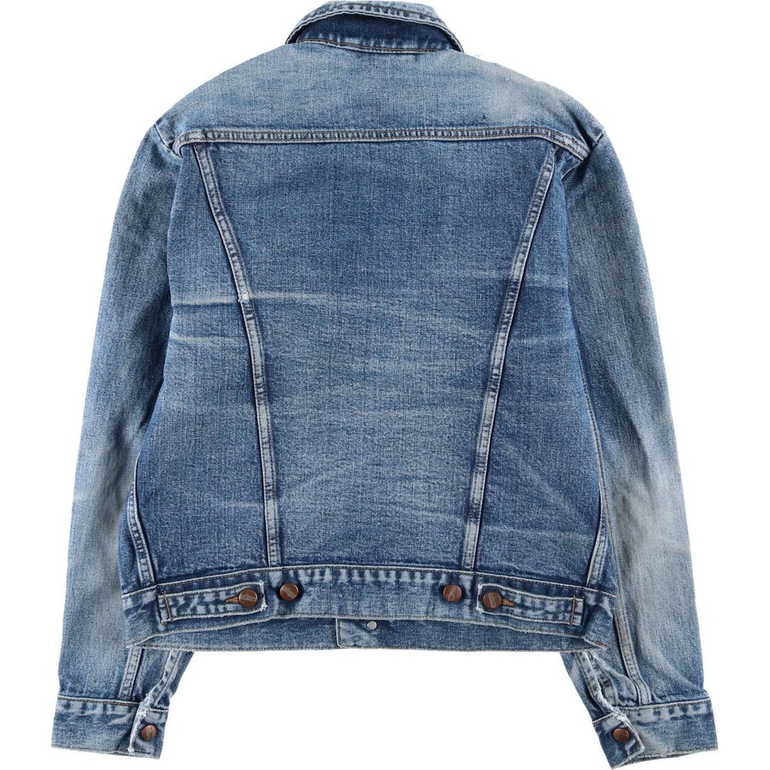Vintage 1980'S Wrangler denim jacket, size M, men's cotton blue type Vintage Second Hand