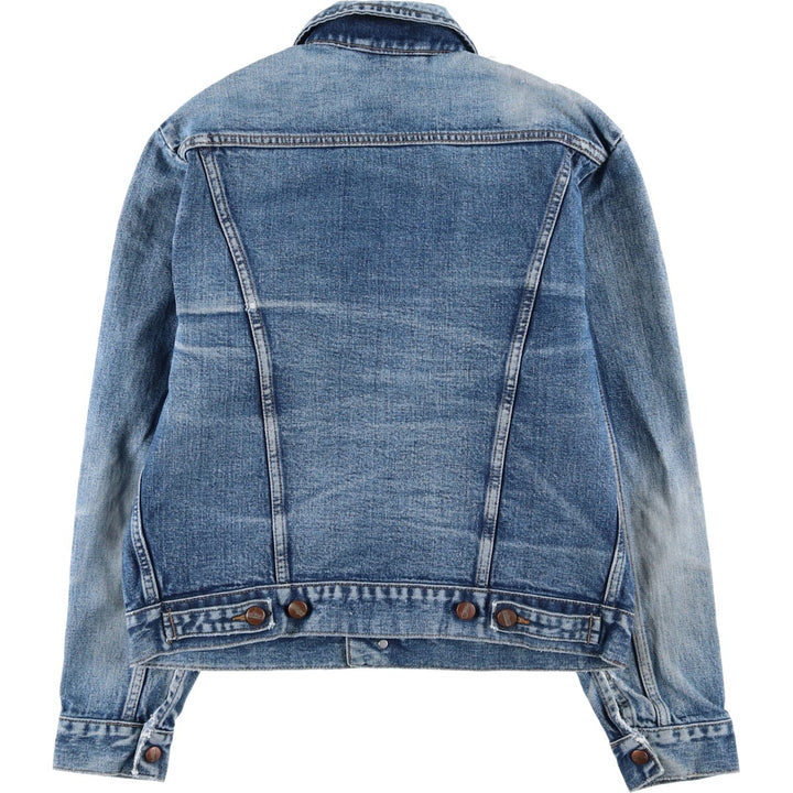 Vintage 1980'S Wrangler denim jacket, size M, men's cotton blue type Vintage Second Hand