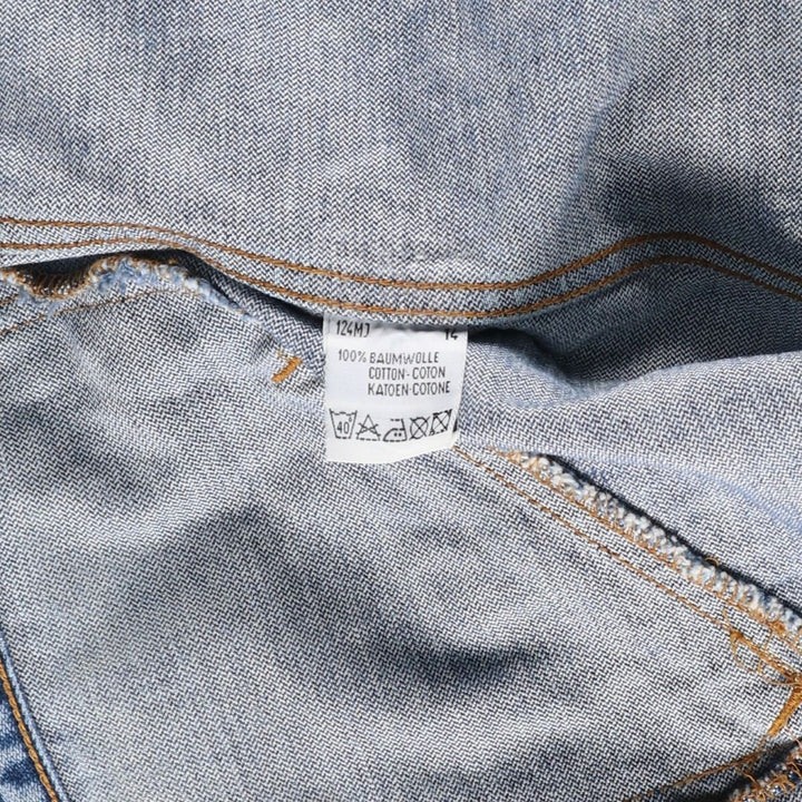Vintage 1980'S Wrangler denim jacket, size M, men's cotton blue type Vintage Second Hand