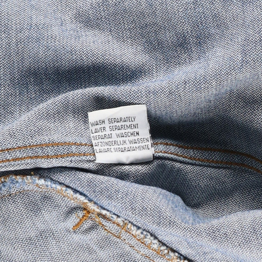 Vintage 1980'S Wrangler denim jacket, size M, men's cotton blue type Vintage Second Hand