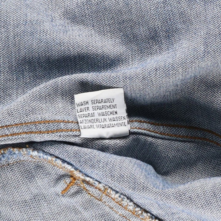 Vintage 1980'S Wrangler denim jacket, size M, men's cotton blue type Vintage Second Hand