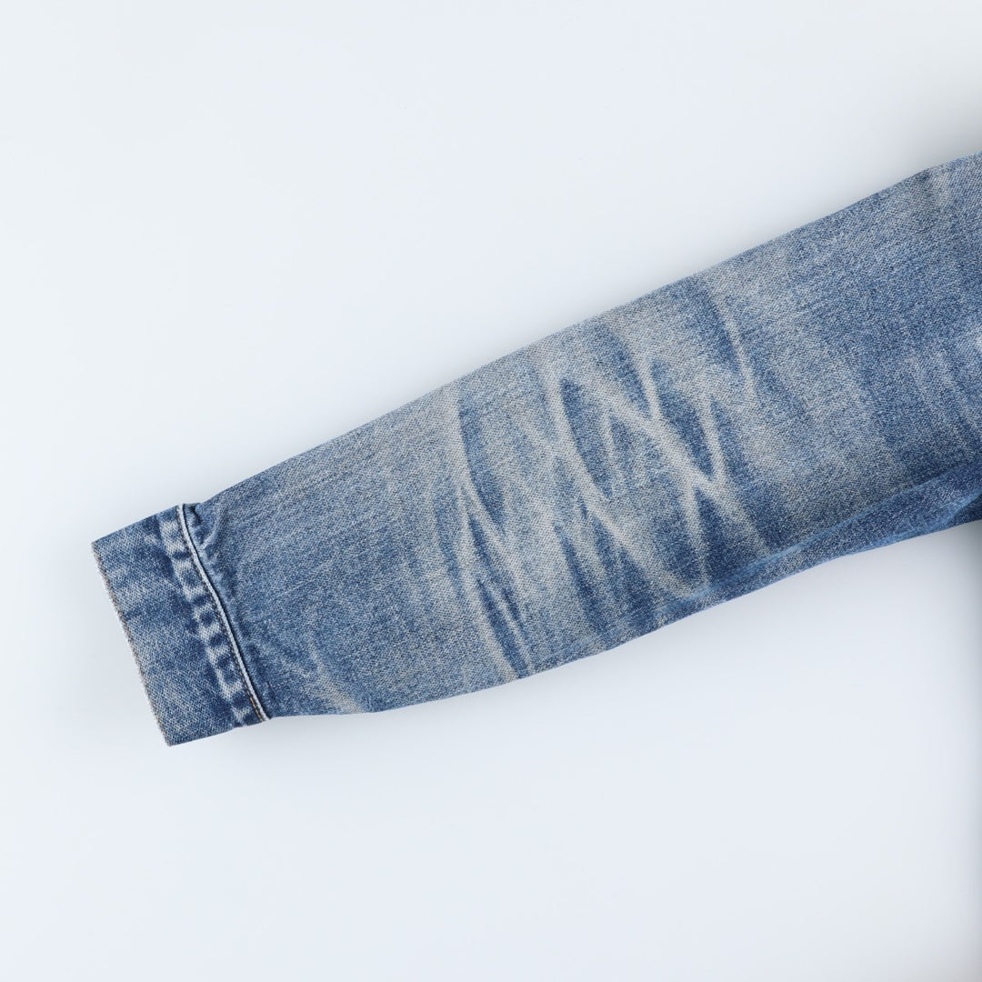 Vintage 1980'S Wrangler denim jacket, size M, men's cotton blue type Vintage Second Hand