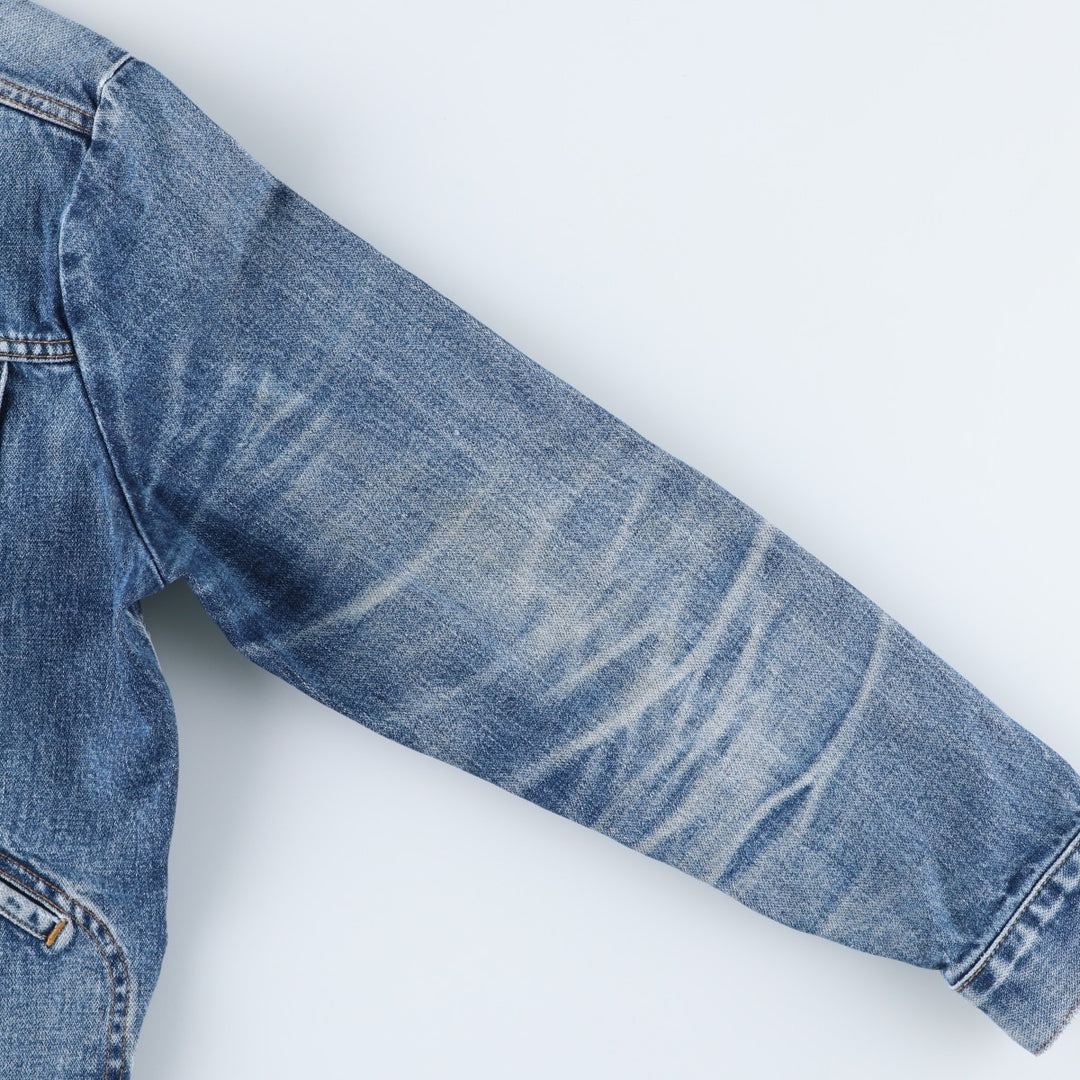 Vintage 1980'S Wrangler denim jacket, size M, men's cotton blue type Vintage Second Hand