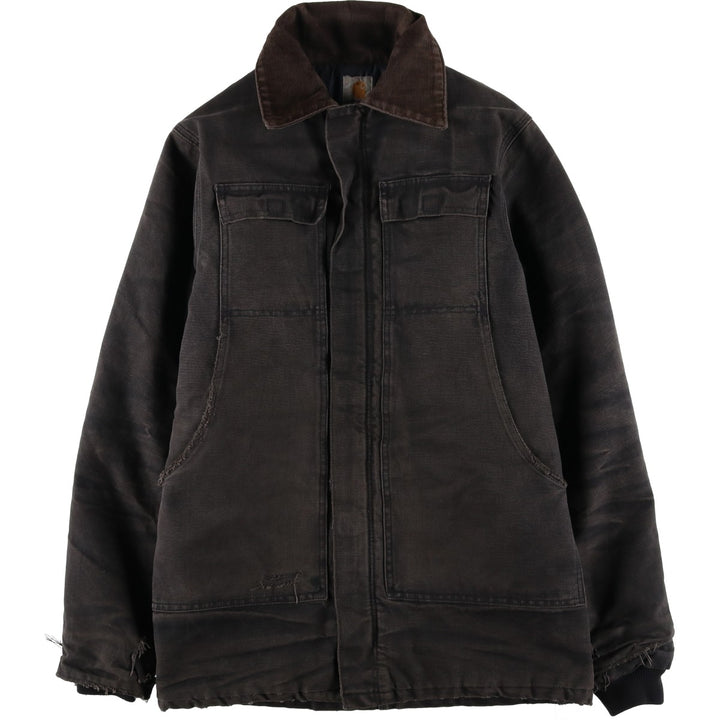 Carhartt Traditional Padded Duck Work Jacket, Men's Size L unclear brown type Vintage Second Hand