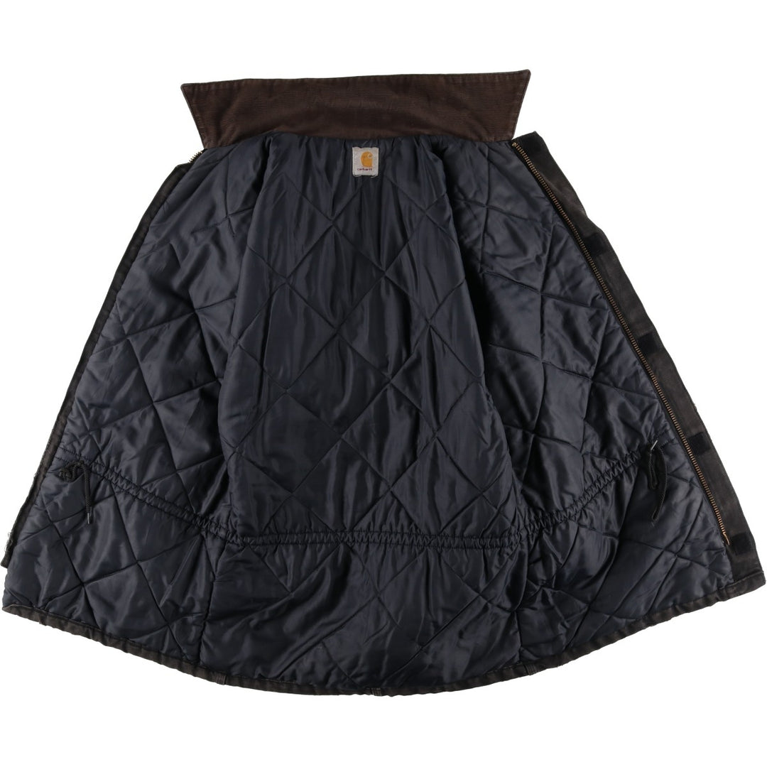 Carhartt Traditional Padded Duck Work Jacket, Men's Size L unclear brown type Vintage Second Hand