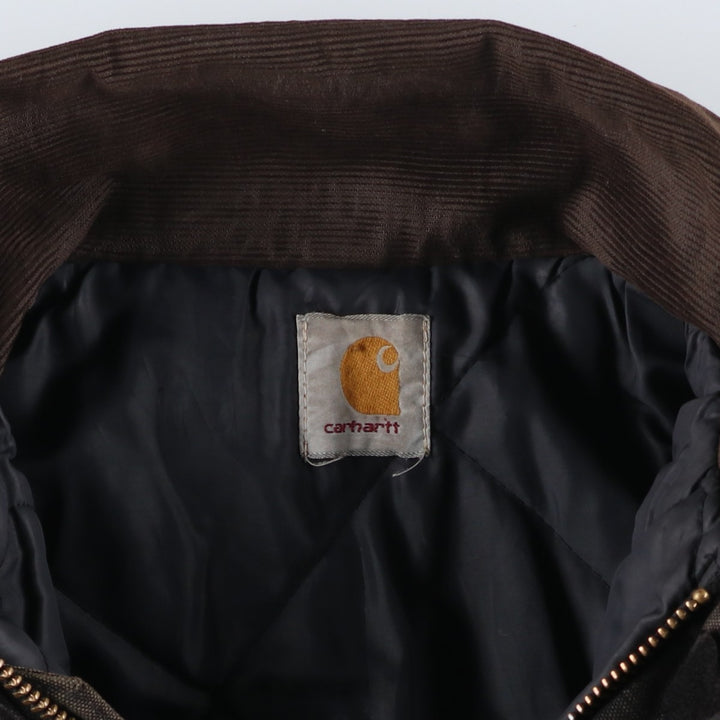 Carhartt Traditional Padded Duck Work Jacket, Men's Size L unclear brown type Vintage Second Hand