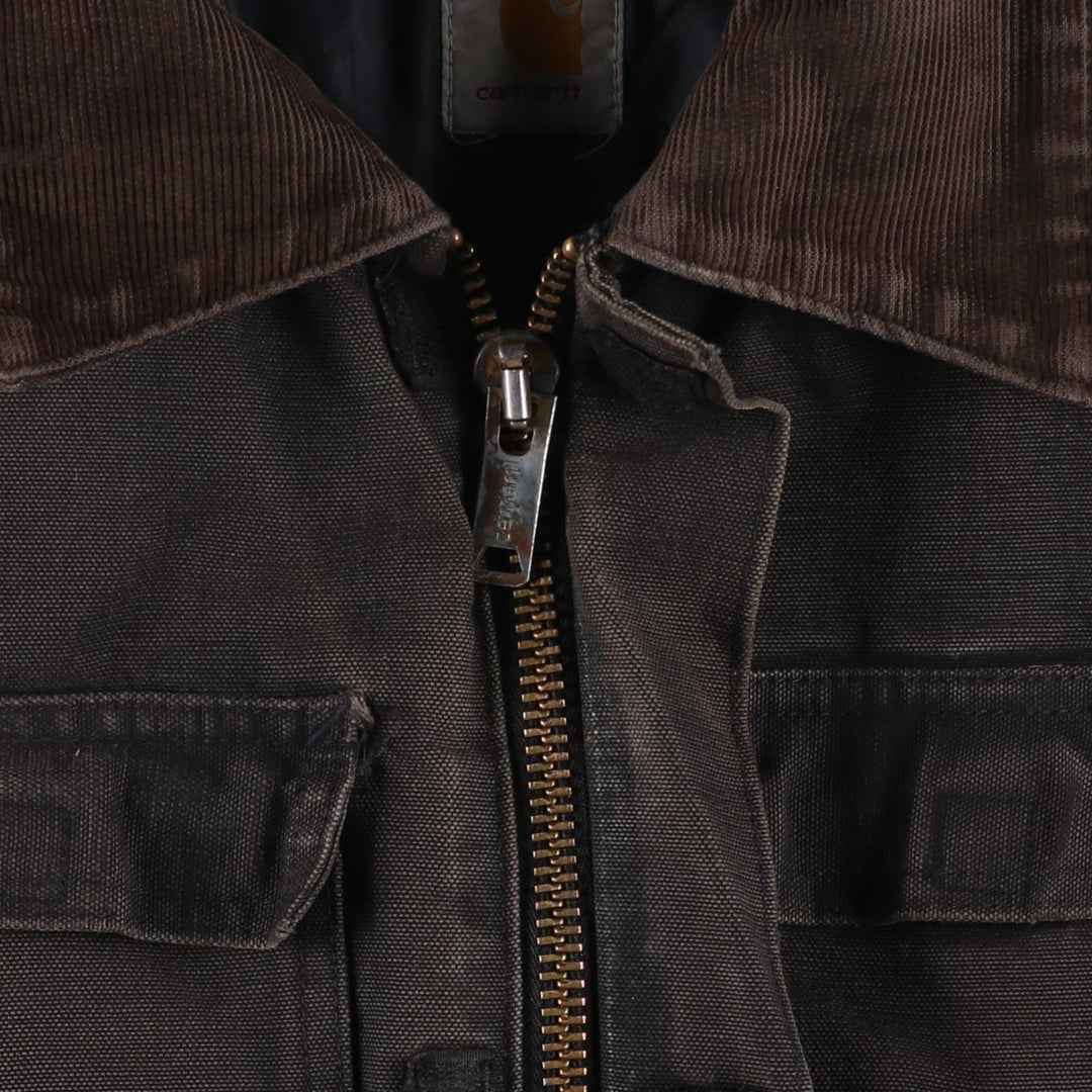 Carhartt Traditional Padded Duck Work Jacket, Men's Size L unclear brown type Vintage Second Hand