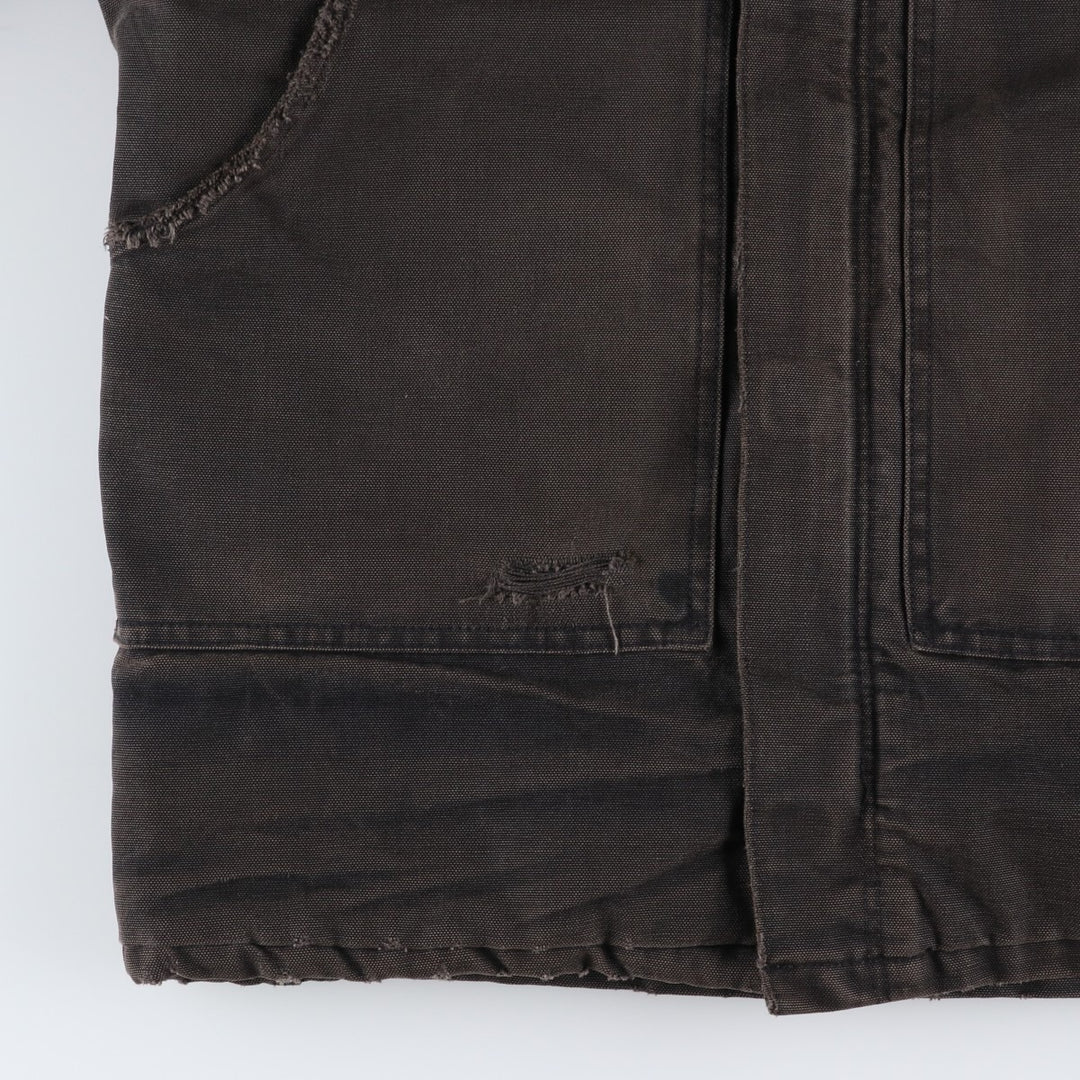 Carhartt Traditional Padded Duck Work Jacket, Men's Size L unclear brown type Vintage Second Hand