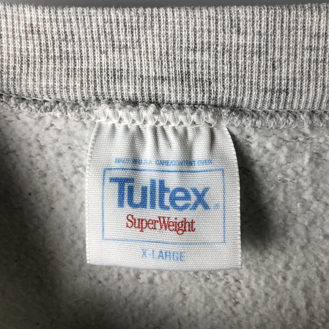 Vintage 90'S Tultex SuperWeight MLB Minnesota Twins Print Sweatshirt, Made in USA, Men's Size XL cotton gray type Vintage Second Hand