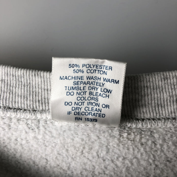 Vintage 90'S Delta NFL Dallas Cowboys print sweatshirt, Made in USA, Men's Size Large polyester gray type Vintage Second Hand