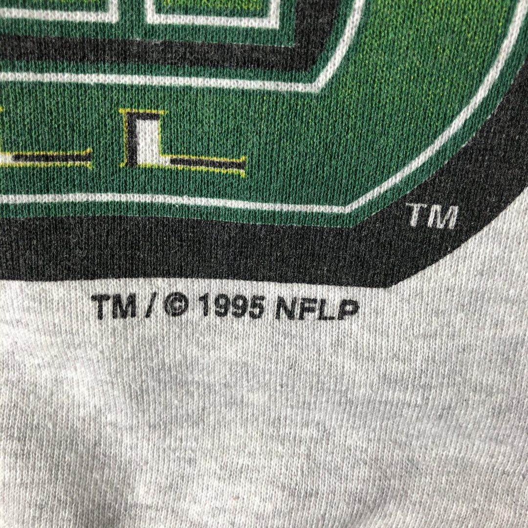 Vintage 90'S Delta NFL Green Bay Packers Print Sweatshirt, Made in USA, Men's XL cotton gray type Vintage Second Hand