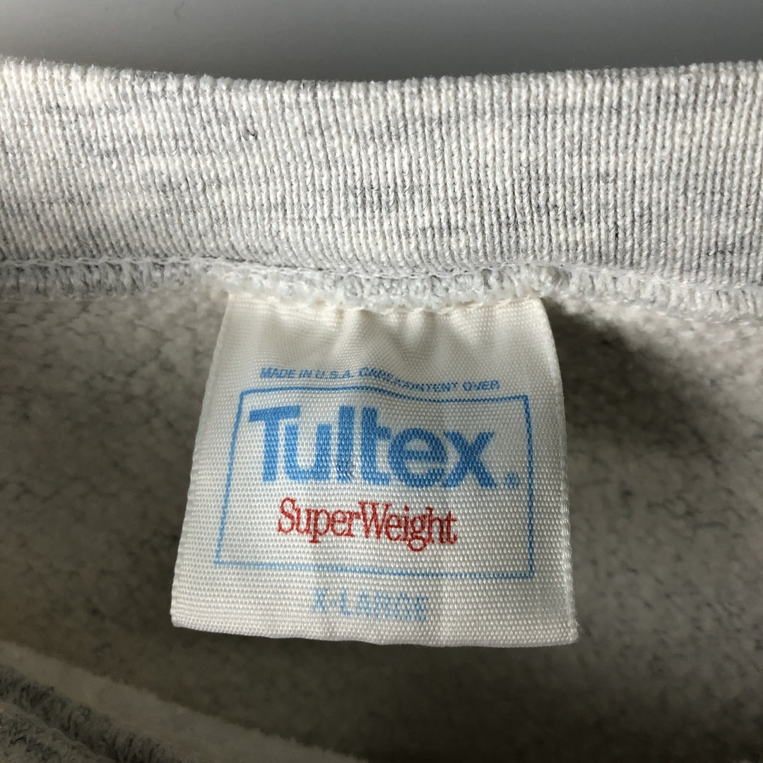 Vintage 90'S Tultex SuperWeight MLB Minnesota Twins Print Sweatshirt, Made in USA, Men's Size XL cotton gray type Vintage Second Hand