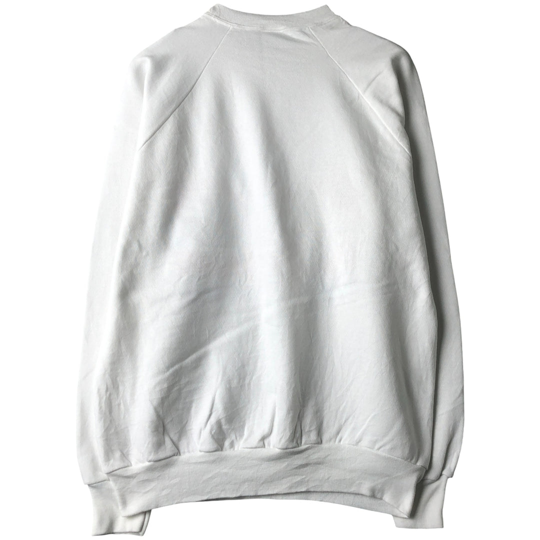 1980'S Anvil MLB 1989 World Series Printed Sweatshirt, Men's Size XL polyester white type Vintage Second Hand