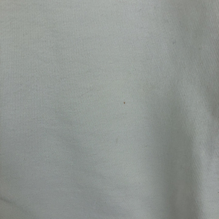 Ralph Lauren POLO by Ralph Lauren One Point Logo Sweatshirt Trainer Men's L size cotton white type Vintage Second Hand