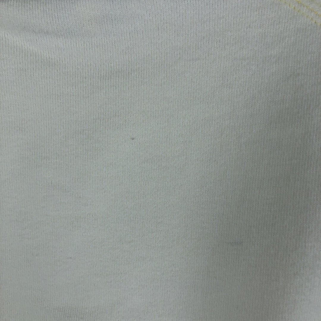 Ralph Lauren POLO by Ralph Lauren One Point Logo Sweatshirt Trainer Men's L size cotton white type Vintage Second Hand