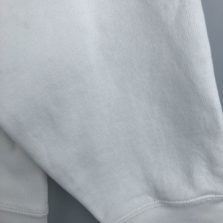 Ralph Lauren POLO by Ralph Lauren One Point Logo Sweatshirt Trainer Men's S Size cotton white type Vintage Second Hand