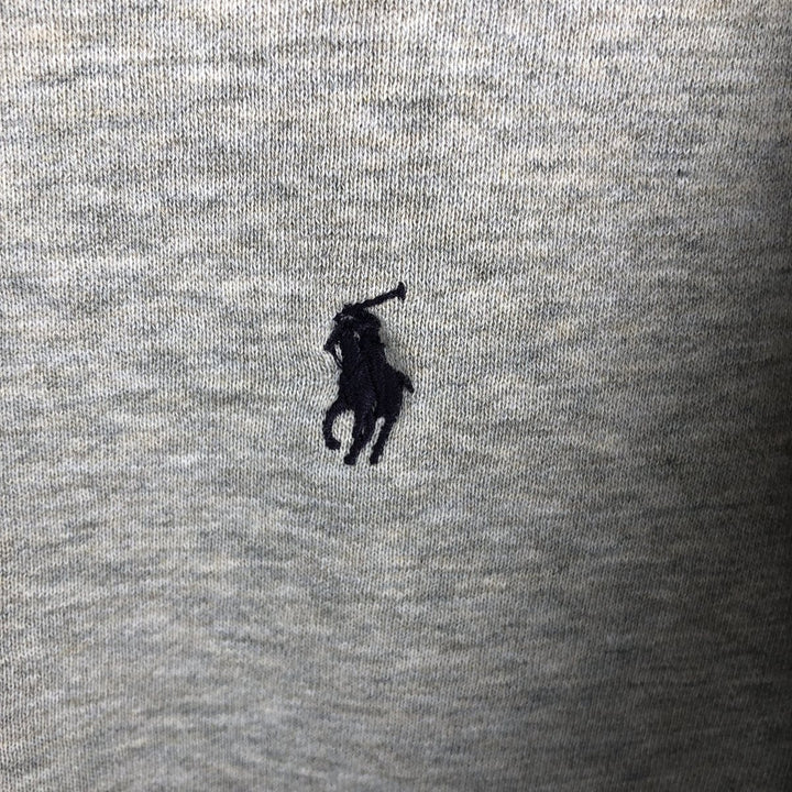 Ralph Lauren POLO by Ralph Lauren One Point Logo Sweatshirt Trainer Men's XL cotton gray type Vintage Second Hand
