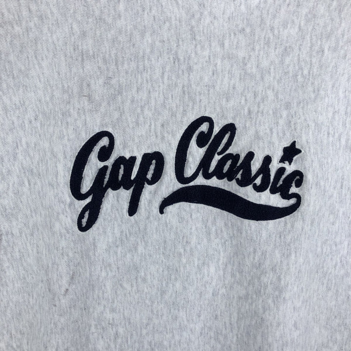 Vintage 90'S GAP ATHLETIC CLASSIC logo sweatshirt, men's size L. cotton white type Vintage Second Hand