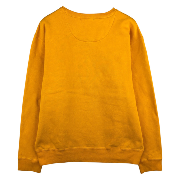 Ralph Lauren POLO by Ralph Lauren One Point Logo Sweatshirt Trainer Men's L size cotton yellow type Vintage Second Hand