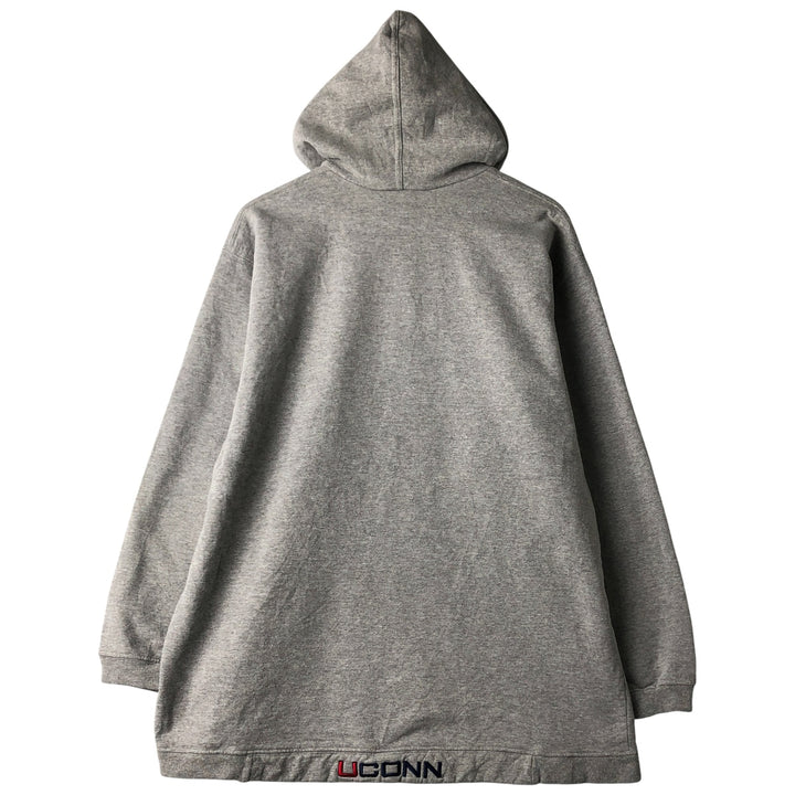 90'S Nike Team College Pullover Hoodie, Made in USA, Men's Size L cotton gray type Vintage Second Hand