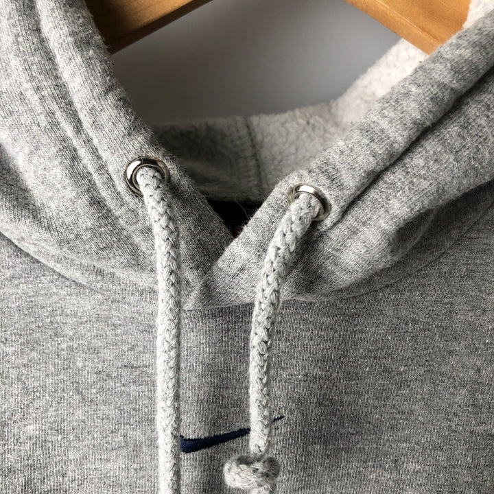 90'S Nike Team College Pullover Hoodie, Made in USA, Men's Size L cotton gray type Vintage Second Hand
