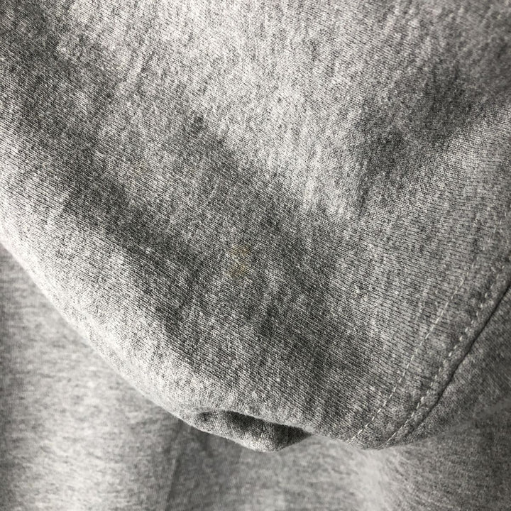 90'S Nike Team College Pullover Hoodie, Made in USA, Men's Size L cotton gray type Vintage Second Hand