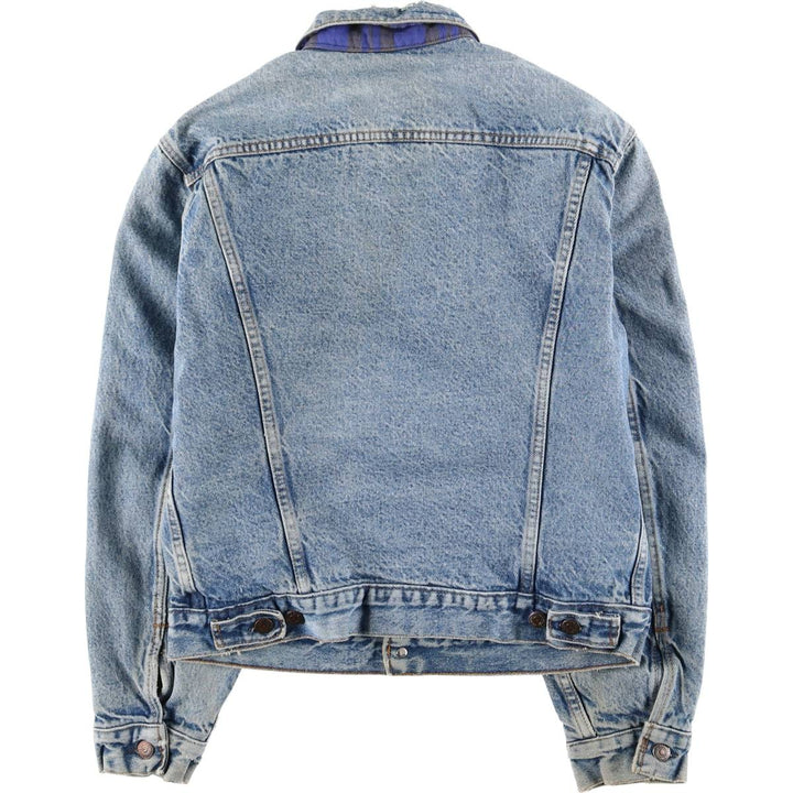 Vintage 1980'S Levi's 70411-9318 denim jacket, made in the USA, size small, men's cotton blue type Vintage Second Hand