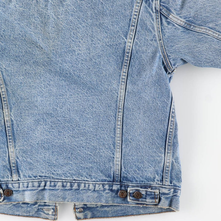 Vintage 1980'S Levi's 70411-9318 denim jacket, made in the USA, size small, men's cotton blue type Vintage Second Hand