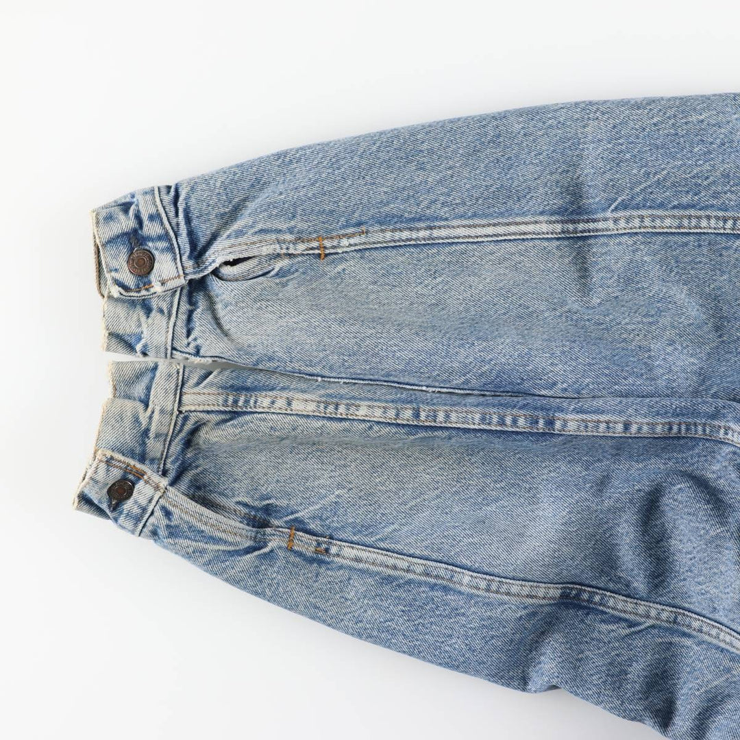 Vintage 1980'S Levi's 70411-9318 denim jacket, made in the USA, size small, men's cotton blue type Vintage Second Hand