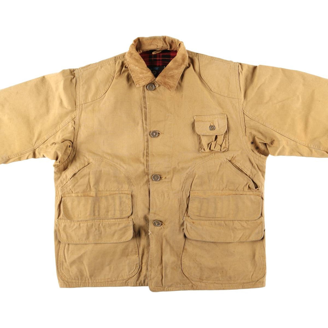 Vintage 1970'S Red Head Blue Bill Duck Hunting Jacket, Men's Size XL unclear Beige type Vintage Second Hand