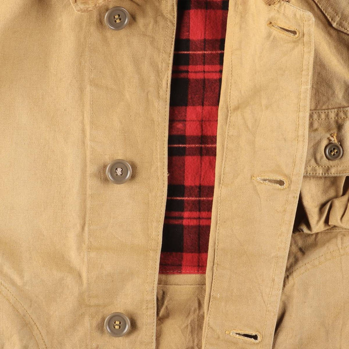 Vintage 1970'S Red Head Blue Bill Duck Hunting Jacket, Men's Size XL unclear Beige type Vintage Second Hand
