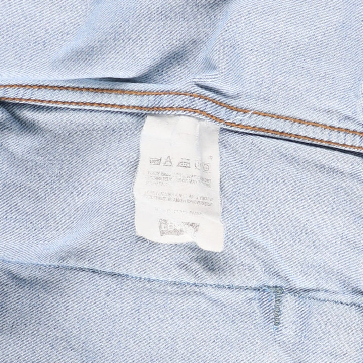 90'S Levi's 70503-0283 Denim Jacket, Men's Medium, Vintage unclear Blue type light blue Vintage Second Hand