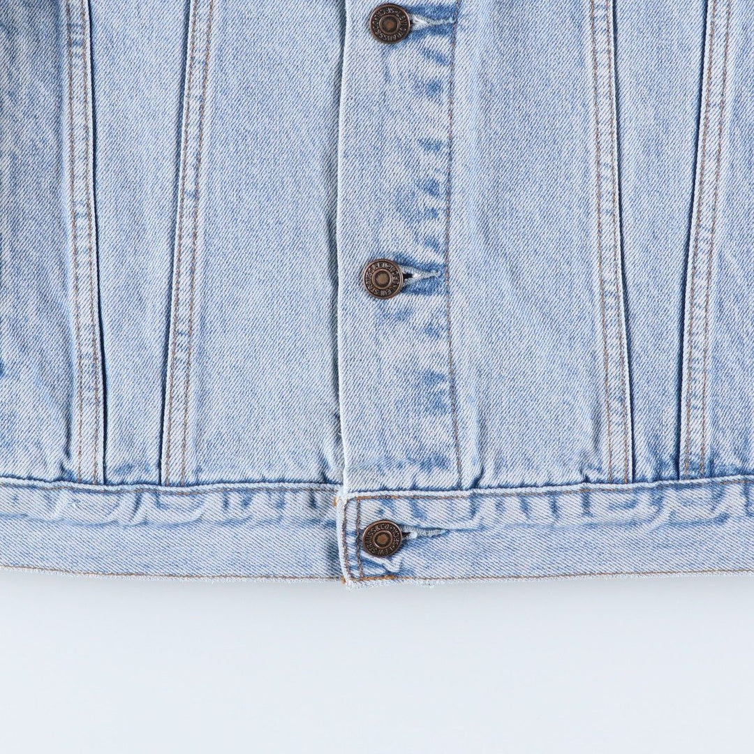 90'S Levi's 70503-0283 Denim Jacket, Men's Medium, Vintage unclear Blue type light blue Vintage Second Hand