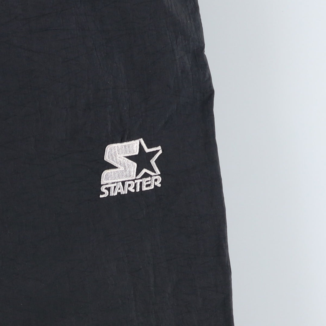 Starter Nylon Shaka Shaka Pants, Men's XL Nylon black type Vintage Second Hand