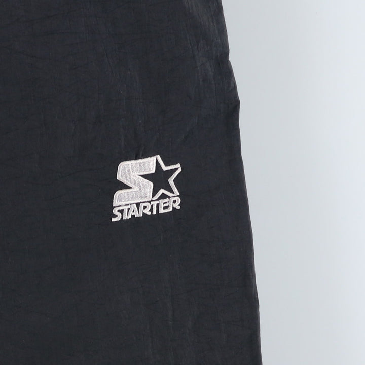 Starter Nylon Shaka Shaka Pants, Men's XL Nylon black type Vintage Second Hand