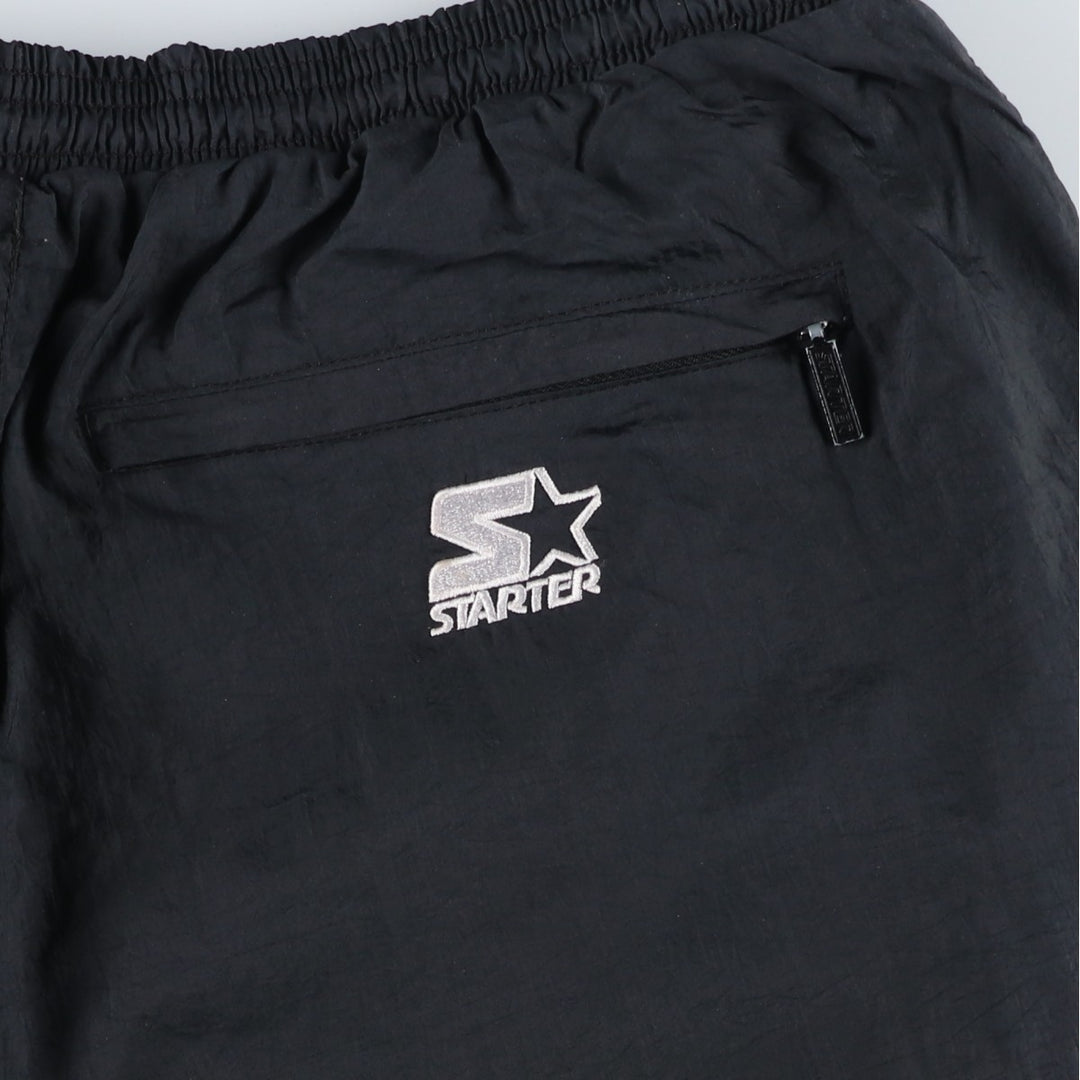 Starter Nylon Shaka Shaka Pants, Men's XL Nylon black type Vintage Second Hand