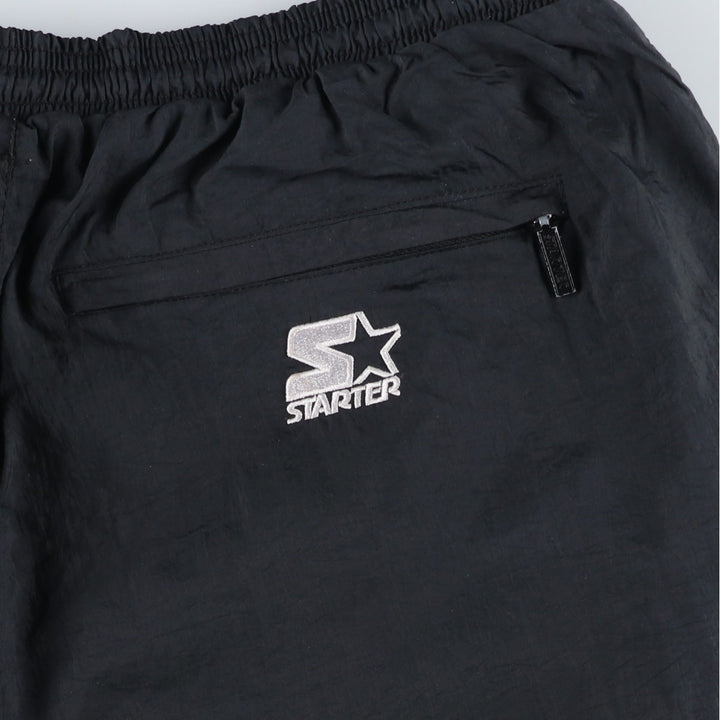 Starter Nylon Shaka Shaka Pants, Men's XL Nylon black type Vintage Second Hand